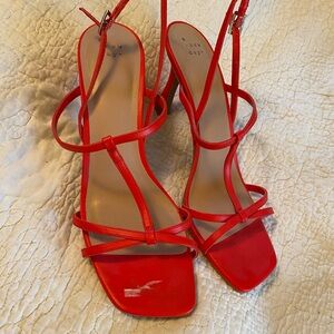 A Universal Thread Red High Heels